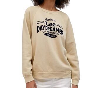 DAYDREAMER x LEE Genuine Quality Sweatshirt in Khaki Size M New w/ Tag MSRP $120